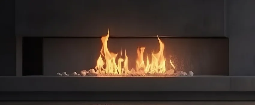 B-Vent Gas Fireplace Installation in Rexburg, ID