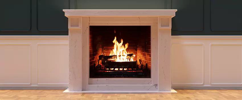 Open Flame Wood-Burning Fireplace Installation Services in Rexburg, Idaho