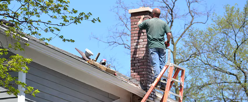 Vinyl and PVC Chimney Flashing Installation in Rexburg, ID