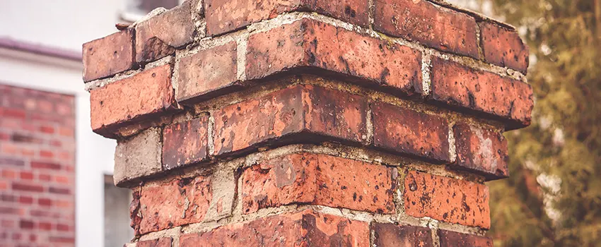 Cracked Chimney Bricks Repair Cost in Rexburg, Idaho
