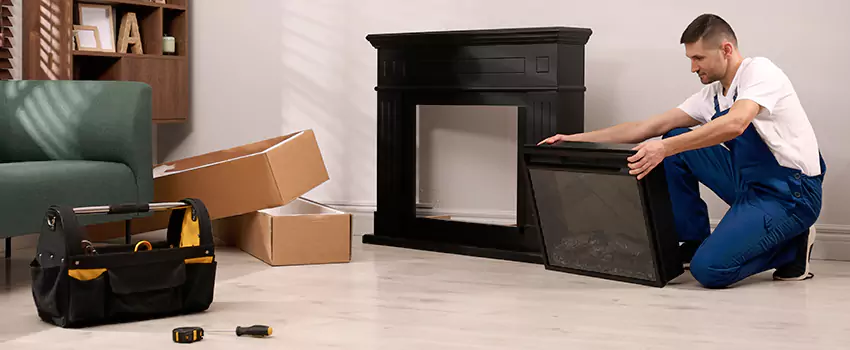 Old Rusted Metal Fireplace Repair And Replacement in Rexburg, ID
